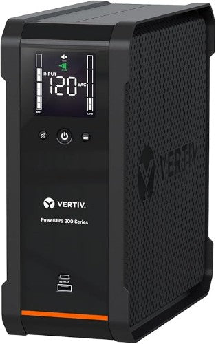 Vertiv PowerUPS 200 PSA6-1350LVT uninterruptible power supply (UPS) Line-Interactive 1.35 kVA 850 W 10 AC outlet(s)