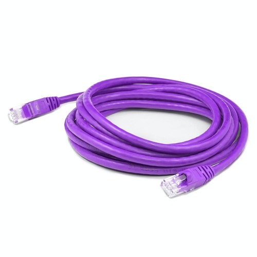 AddOn Networks ADD-5FCAT6A-PE networking cable Purple 60" (1.52 m) Cat6a U/UTP (UTP)
