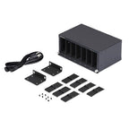 StarTech.com MCM7-MEDIA-CHASSIS network equipment chassis Black