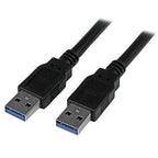 StarTech.com USB3SAA6BK USB cable USB 3.2 Gen 1 (3.1 Gen 1) 70.9" (1.8 m) USB A 5 Gbit/s Black