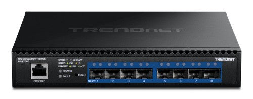 Trendnet TL2-F7080 network switch Managed L2 1U Black