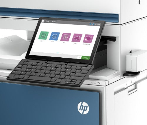 HP Color LaserJet Enterprise Flow LaserJet Enterprise Flow 6800zfw+ Multifunction Color Printer, Ethernet Only; Copier, Scanner