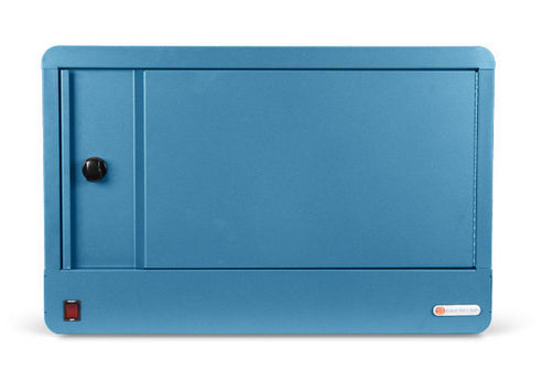 Bretford CUBE Micro Station Portable device management cabinet Blue