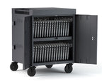 Bretford TVC16PAC-CK portable device management cart/cabinet Charcoal