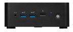 MSI Cubi NUC 1M-010US Intel Core 3 100U 8 GB DDR5-SDRAM 500 GB SSD Windows 11 Pro Mini PC Black