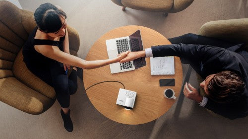 Optoma ML1050STi Short throw projector 535 ANSI lumens DLP WXGA (1280x800) 3D Black, White