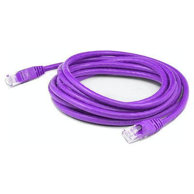 AddOn Networks ADD-10FCAT6A-PE networking cable Purple 120.1" (3.05 m) Cat6a U/UTP (UTP)