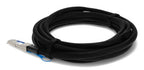 AddOn Networks ADD-QMXSCI-PDAC1M InfiniBand/fibre optic cable 39.4" (1 m) QSFP+ 4x SFP+ DAC Black, Stainless steel