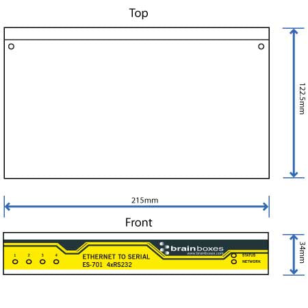 Brainboxes ES-701 interface cards/adapter Serial