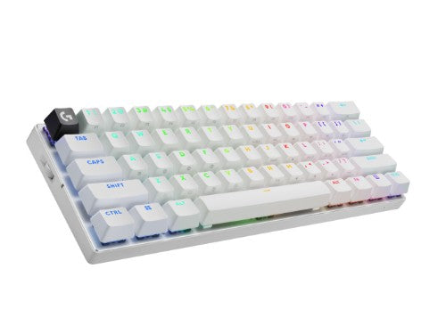 Logitech G 920-011921 keyboard Gaming RF Wireless + Bluetooth QWERTY English White