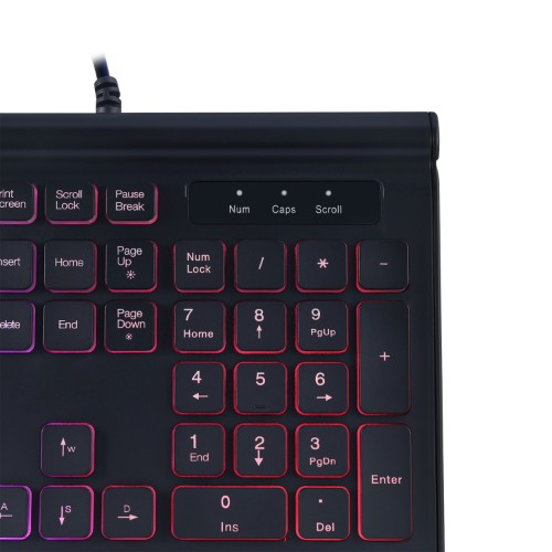 Adesso AKB-137CB keyboard Mouse included Universal USB US English Black