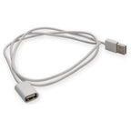 AddOn Networks USBEXTAB2MMFW USB cable USB 2.0 78.7" (2 m) USB A USB B White