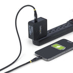StarTech.com S2CEPR10F-USB-CABLE USB cable USB 2.0 118.1" (3 m) USB C Black