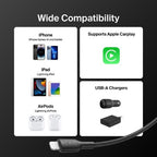 Belkin BoostCharge Pro 39.4" (1 m) Black