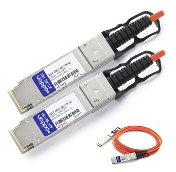 AddOn Networks 7m QSFP+ - QSFP+ InfiniBand/fibre optic cable 275.6" (7 m) QSFP+ Orange