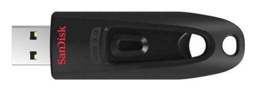 SanDisk Ultra USB 3.0 USB flash drive 64 GB USB Type-A 3.2 Gen 1 (3.1 Gen 1) Black