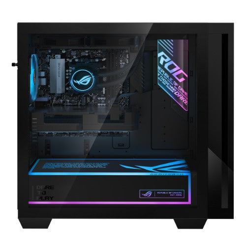 ASUS ROG G700 GM700TZ-PS787 AMD Ryzen™ 7 9800X3D 32 GB DDR5-SDRAM 2 TB SSD NVIDIA GeForce RTX 5080 Windows 11 Home Tower PC Black