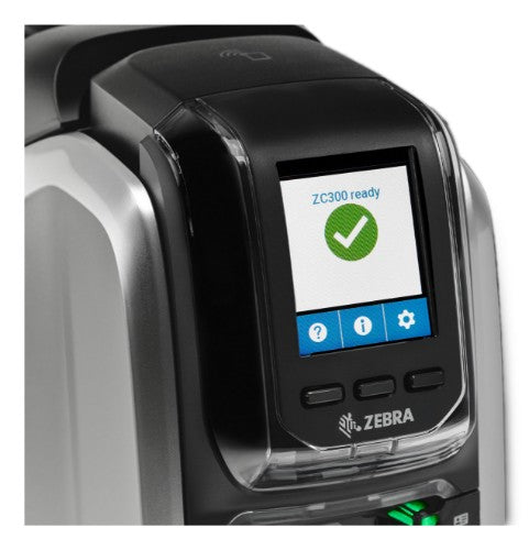 Zebra ZC300 plastic card printer Dye-sublimation/Thermal transfer Color 300 x 300 DPI