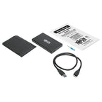 Tripp Lite U457-025-AG2 storage drive enclosure HDD/SSD enclosure Black 2.5"