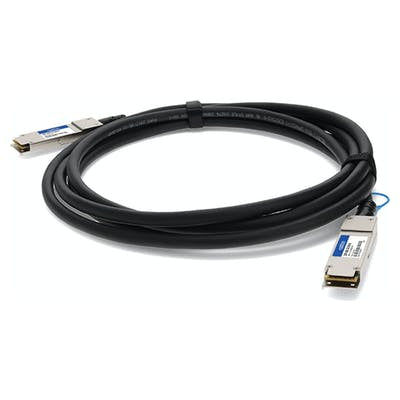 AddOn Networks QSFP-100G-CU2-5M-AO InfiniBand/fibre optic cable 98.4" (2.5 m) QSFP28 Black, Silver