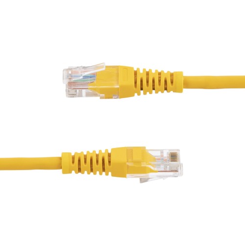 StarTech.com M45PATCH10YL networking cable Yellow 118.1" (3 m) Cat5e U/UTP (UTP)