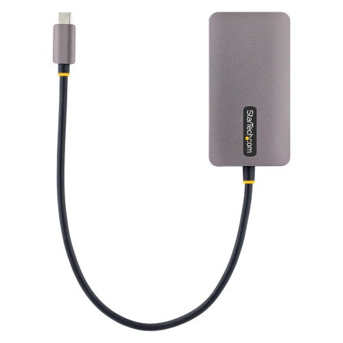 StarTech.com 118-USBC-HDMI-VGADVI USB graphics adapter 3840 x 2160 pixels Gray