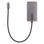 StarTech.com 118-USBC-HDMI-VGADVI USB graphics adapter 3840 x 2160 pixels Gray