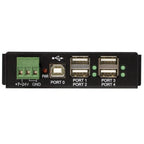 StarTech.com ST4200USBM interface hub USB 2.0 Type-B 480 Mbit/s Black
