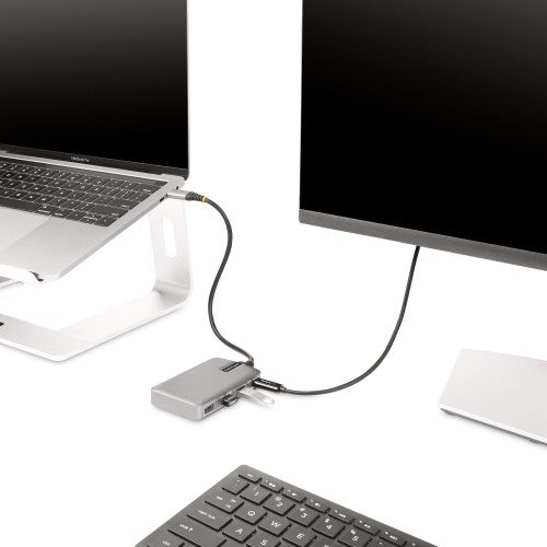 StarTech.com HB31C3A1CDPPD3 interface hub USB 3.2 Gen 2 (3.1 Gen 2) Type-C 10000 Mbit/s Silver