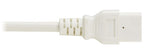 Eaton P037-004-AWH power cable White 47.2" (1.2 m) IEC C14 C21 coupler