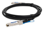 AddOn Networks QSFP-100G-PDAC50CM-FT-AO InfiniBand/fibre optic cable 19.7" (0.5 m) QSFP28 DAC Black, Stainless steel