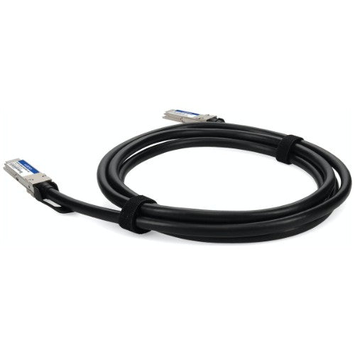 AddOn Networks QSFP28-100GB-PDAC2MLZ-J-AO InfiniBand/fibre optic cable 78.7" (2 m) Black