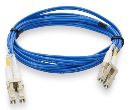 AddOn Networks ADD-LC-LC-0-5M5OM4-BE InfiniBand/fibre optic cable 19.7" (0.5 m) LOMM Blue