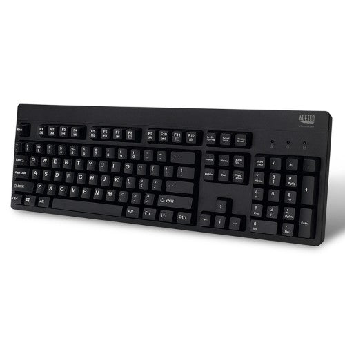 Adesso EasyTouch 630UB keyboard Universal USB QWERTY US English Black