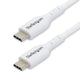 StarTech.com USB2CC2MNCWHE USB cable USB 2.0 78.7" (2 m) USB C 0.48 Gbit/s 60 W White