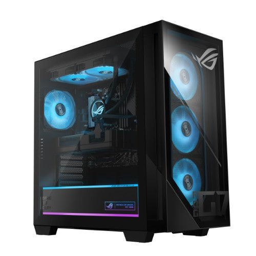ASUS ROG G700 GM700TZ-PS787 AMD Ryzen™ 7 9800X3D 32 GB DDR5-SDRAM 2 TB SSD NVIDIA GeForce RTX 5080 Windows 11 Home Tower PC Black