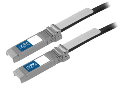 AddOn Networks 5m SFP+ InfiniBand/fibre optic cable 196.9" (5 m) SFP+ Black