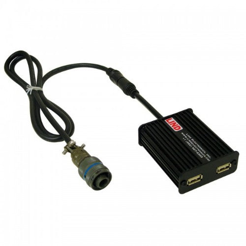 Lind Electronics USB2-3682 mobile device charger Auto Black