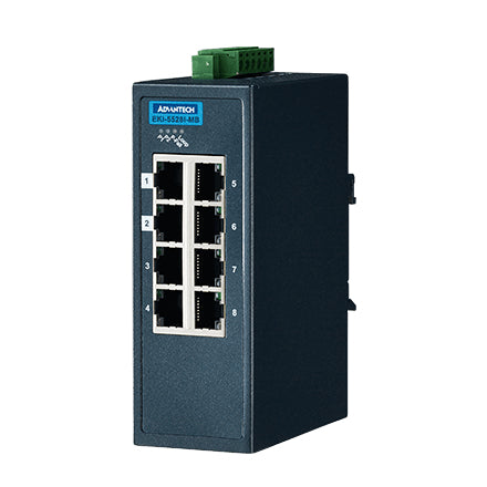 Advantech EKI-5528I-MB Managed Fast Ethernet (10/100) Black