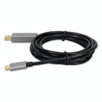 AddOn Networks USBC2DPMMAL-AA video cable adapter 7.87" (0.2 m) USB Type-C DisplayPort Black