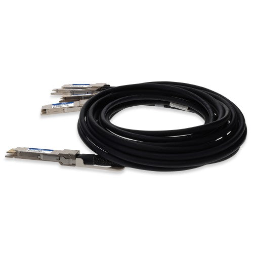 AddOn Networks DAC-Q56DD-4Q56-SFF-100G-3M-AO InfiniBand/fibre optic cable 118.1" (3 m) QSFP-DD 4x QSFP56 Black