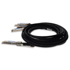 AddOn Networks DAC-Q56DD-4Q56-SFF-100G-3M-AO InfiniBand/fibre optic cable 118.1" (3 m) QSFP-DD 4x QSFP56 Black