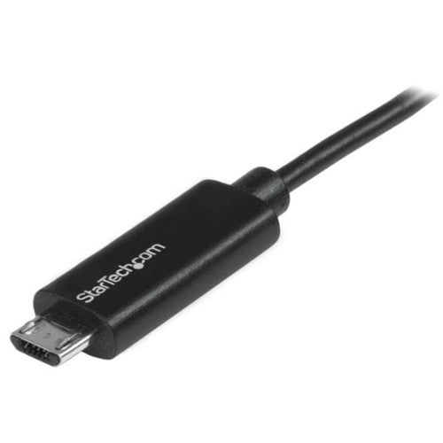 StarTech.com USBAUBL1M USB cable USB 2.0 39.4" (1 m) USB A Micro-USB B Black