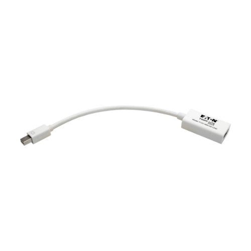 Tripp Lite P137-06N-HD-UHD video cable adapter 6" (0.152 m) Mini DisplayPort HDMI White