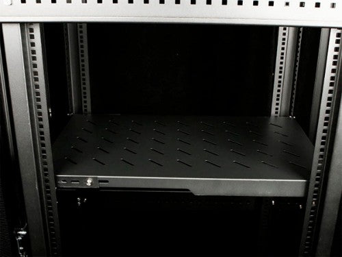 Monoprice 39361 rack cabinet 1U Wall mounted rack Black