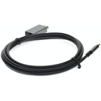 AddOn Networks USBC2H4MMAL-AA video cable adapter 72" (1.83 m) USB Type-C HDMI Black