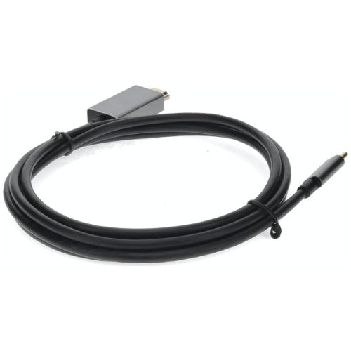 AddOn Networks USBC2H4MMAL-AA video cable adapter 72" (1.83 m) USB Type-C HDMI Black