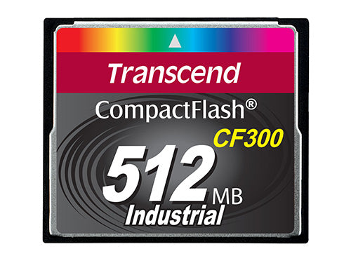 Transcend TS512MCF300 memory card 0.5 GB CompactFlash SLC
