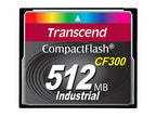 Transcend TS512MCF300 memory card 0.5 GB CompactFlash SLC