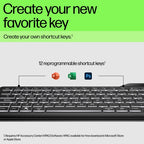 HP 405 Multi-Device Backlit Wired Keyboard